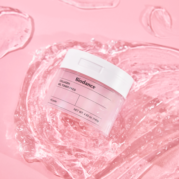 skincare-kbeauty-glowtime-biodance collagen gel toner pads
