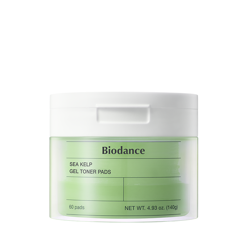 skincare-kbeauty-glowtime-biodance sea kelp gel toner pads