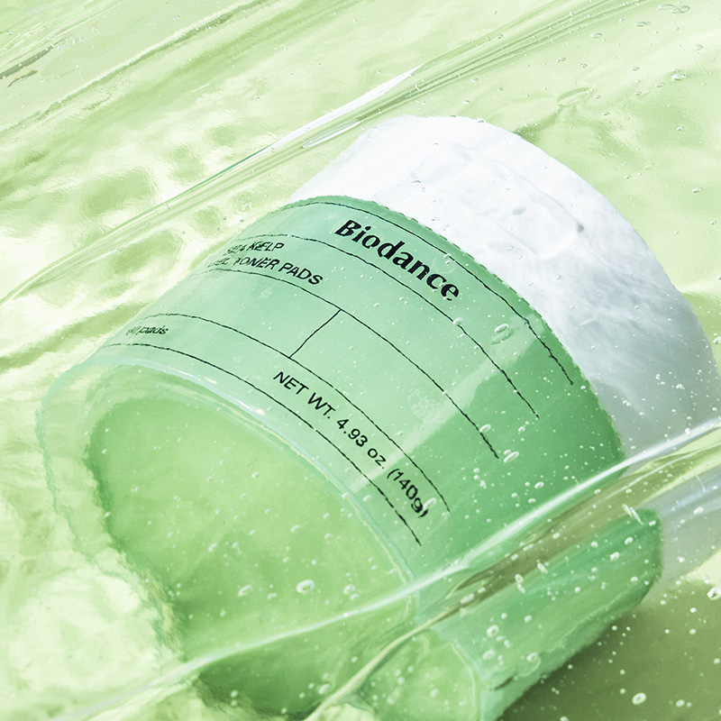 skincare-kbeauty-glowtime-biodance sea kelp gel toner pads