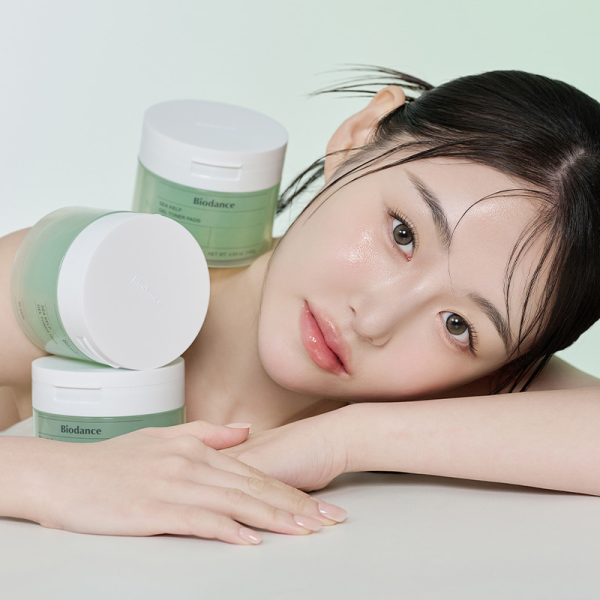 skincare-kbeauty-glowtime-biodance sea kelp gel toner pads
