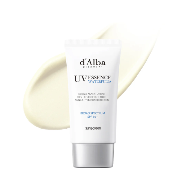 skincare-kbeauty-glowtime-dalba piedmont uv essence waterfull suncream