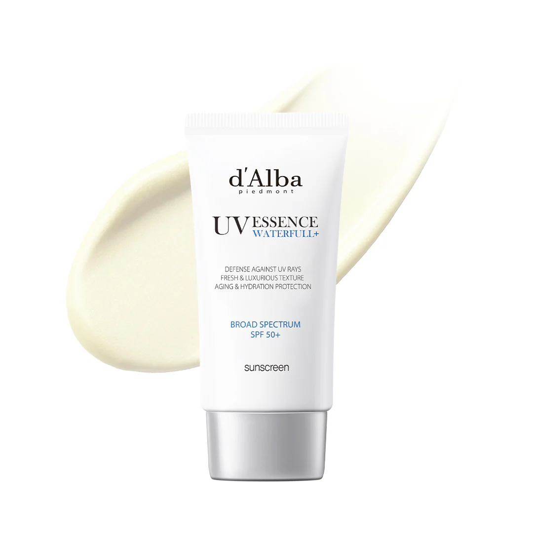skincare-kbeauty-glowtime-dalba piedmont uv essence waterfull suncream