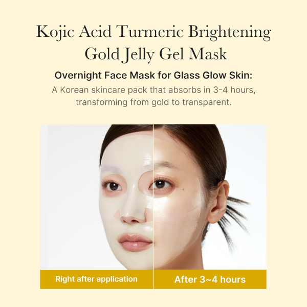 skincare-kbeauty-glowtime-medicube kojic acid turmeric brightening gel mask