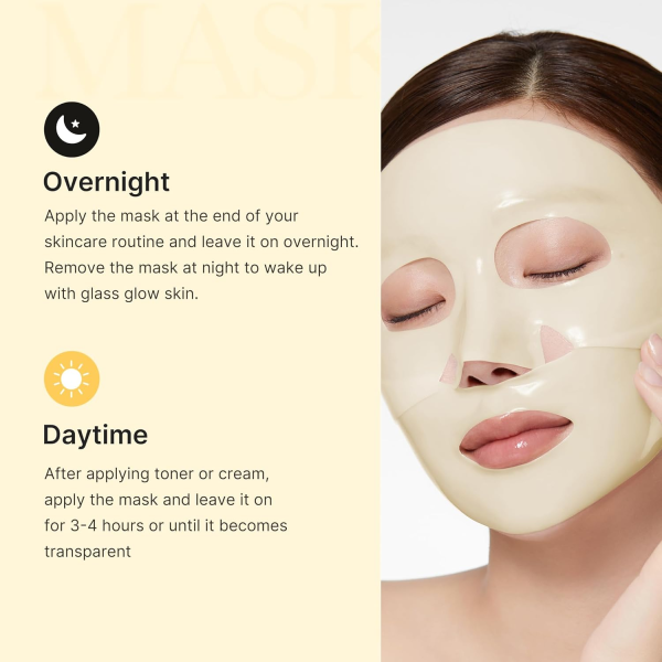 skincare-kbeauty-glowtime-medicube kojic acid turmeric brightening gel mask