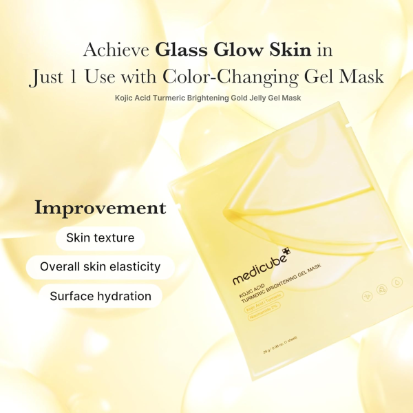 skincare-kbeauty-glowtime-medicube kojic acid turmeric brightening gel mask