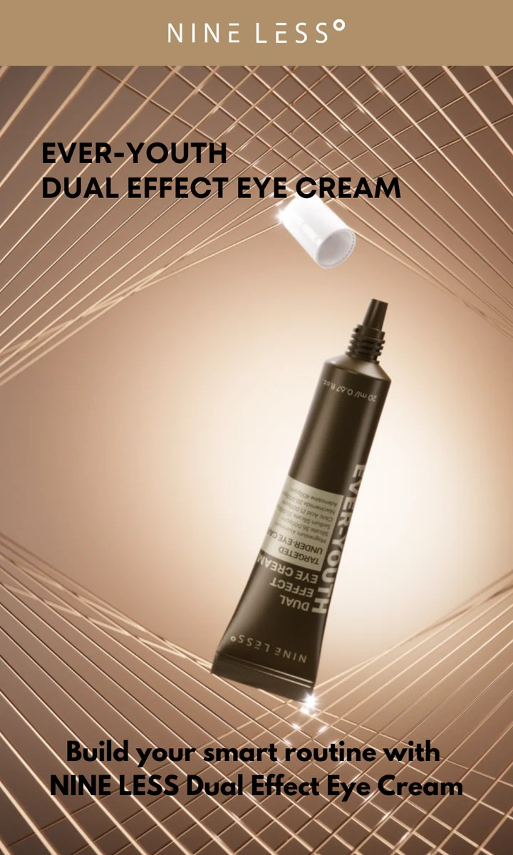 skincare-kbeauty-glowtime-nine less dual effect eye cream