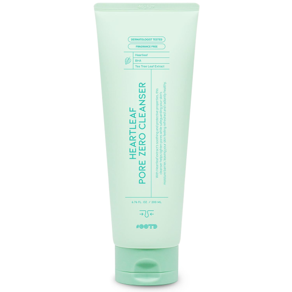 skincare-kbeauty-glowtime-ootd beauty heartleaf zero pore cleanser