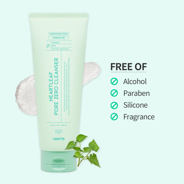skincare-kbeauty-glowtime-ootd beauty heartleaf zero pore cleanser