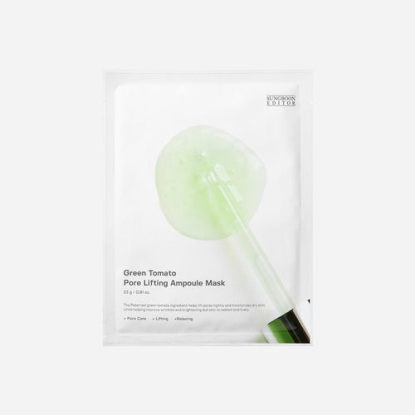 skincare-kbeauty-glowtime-sungboon editor green tomato pore lifting ampoule mask