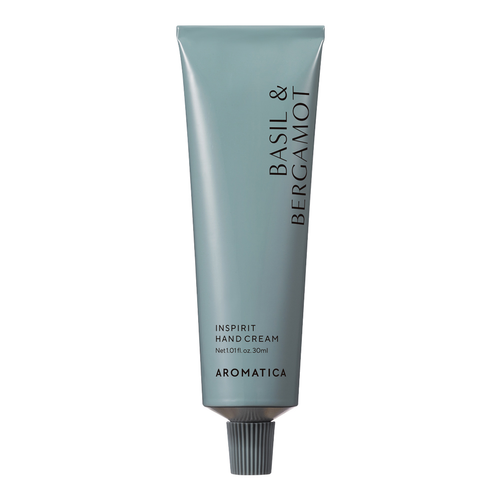 skincare-kbeauty-glowtime-aromatica inspirit hand cream basil and bergamot