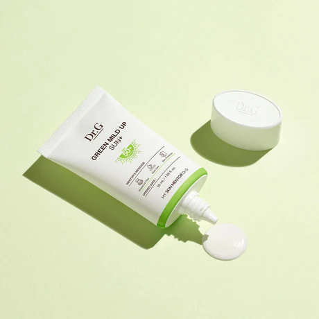 skincare-kbeauty-glowtime-dr g green mild up sun cream