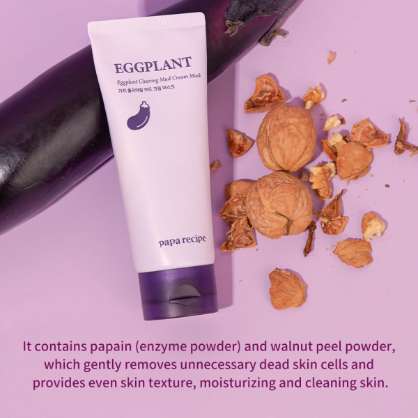 skincare-kbeauty-glowtime-papa recipe egg plant clearing mud cream