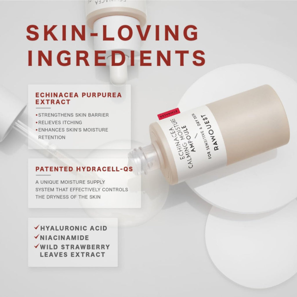 skincare-kbeauty-glowtime-rawquest echinacea calming moisture ampoule