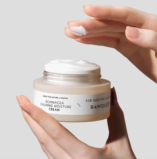 skincare-kbeauty-glowtime-rawquest echinacea calming moisutre cream
