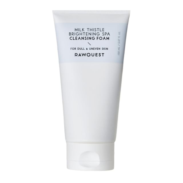 skincare-kbeauty-glowtime-rawquest milk thistle brightening spa cleansing foam