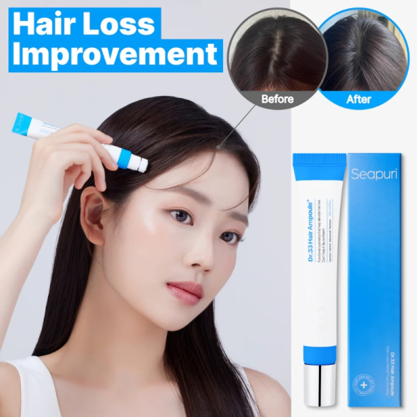skincare-kbeauty-glowtime-seapuri dr 33 hair ampoule