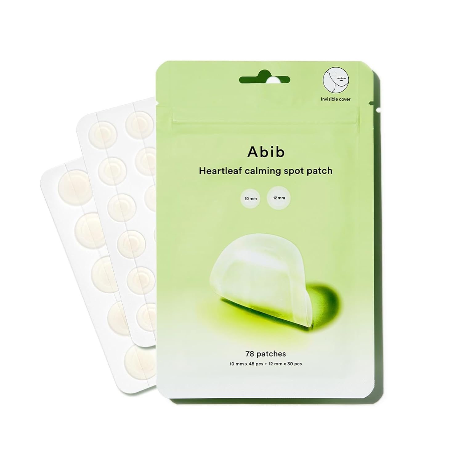 skincare-kbeauty-glowtime-abib heartleaf calming spot patch
