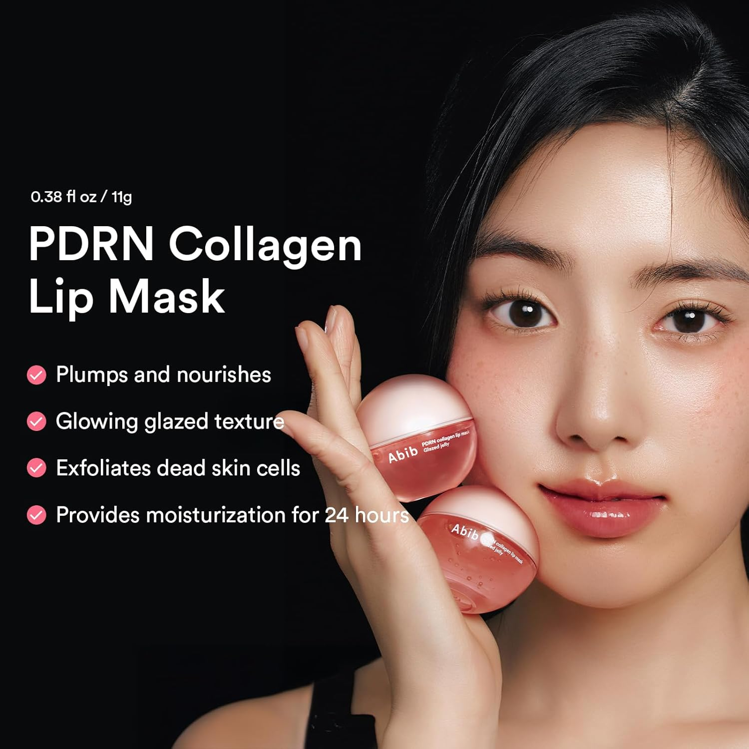 skincare-kbeauty-glowtime-abib pdrn collagen lip mask glazed jelly
