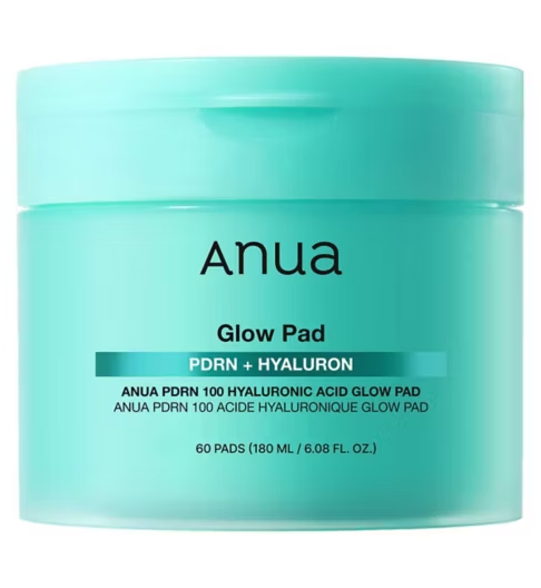 skincare-kbeauty-glowtime-anua pdrn 100 hyalurnic acid glow pad