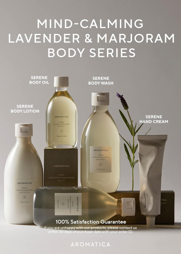 skincare-kbeauty-glowtime-aromatica serene lavender and marjoram body lotion