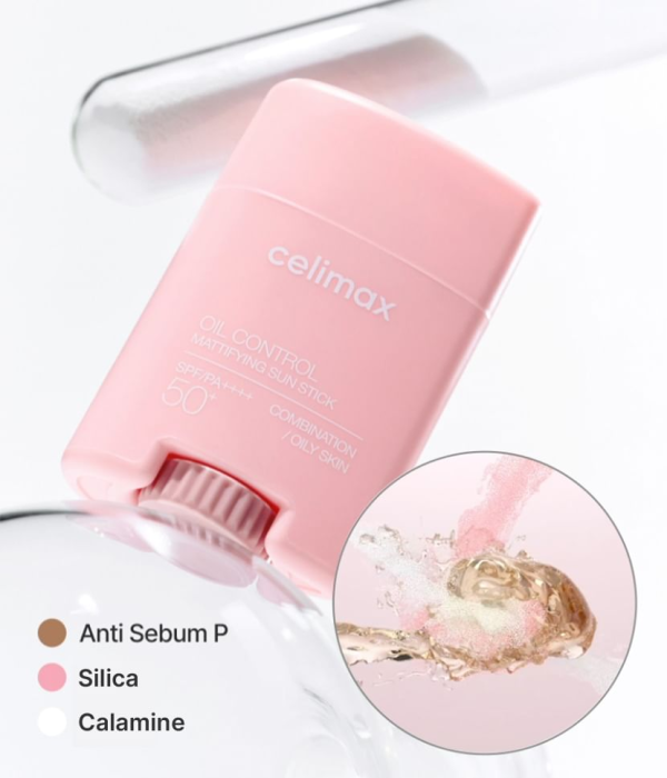 skincare-kbeauty-glowtime-celimax oil control mattifying sun stick