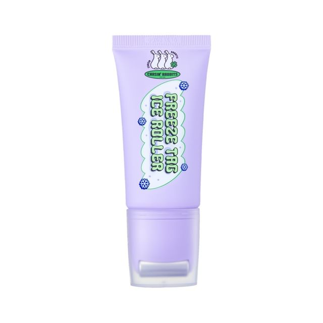 skincare-kbeauty-glowtime-chasin rabbits freezer tag ice roller