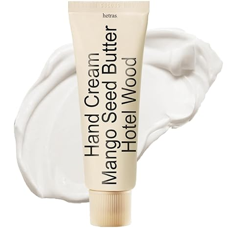 skincare-kbeauty-glowtime-hetras perfumed mango butter hand cream hotel wood