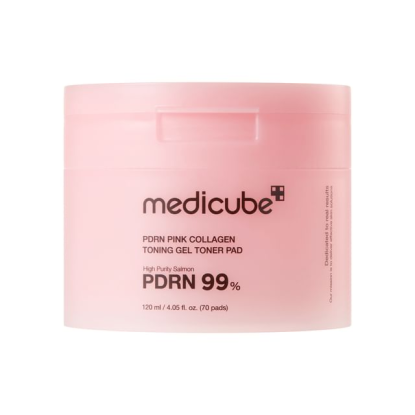 skincare-kbeauty-glowtime-medicube pdrn pink collagen toning gel toner pad