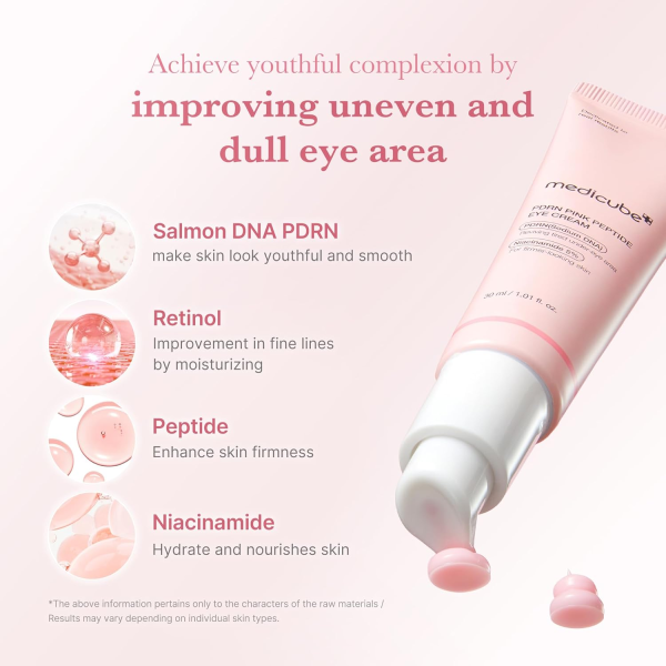 skincare-kbeauty-glowtime-medicube pdrn pink peptide eye cream