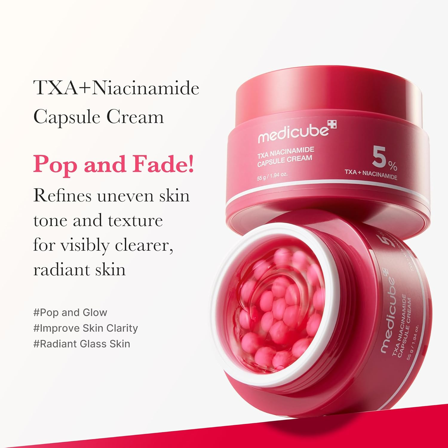 skincare-kbeauty-glowtime-,edocibe txa niacinamide capsule cream