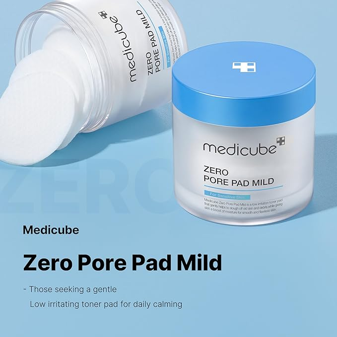 skincare-kbeauty-glowtime-medicube zero pore pad mild