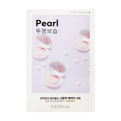 skincare-kbeauty-glowtime-missha airy fit mask sheet pearl
