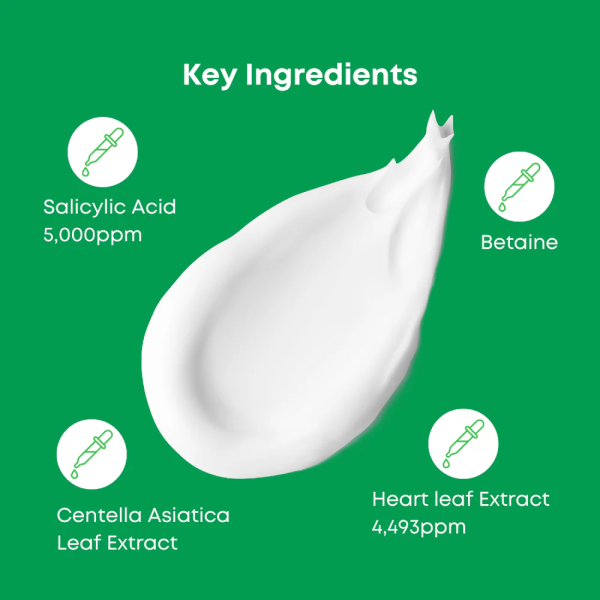 skincare-kbeauty-glowtime-nine less a control heartleaf BHA Cleanser
