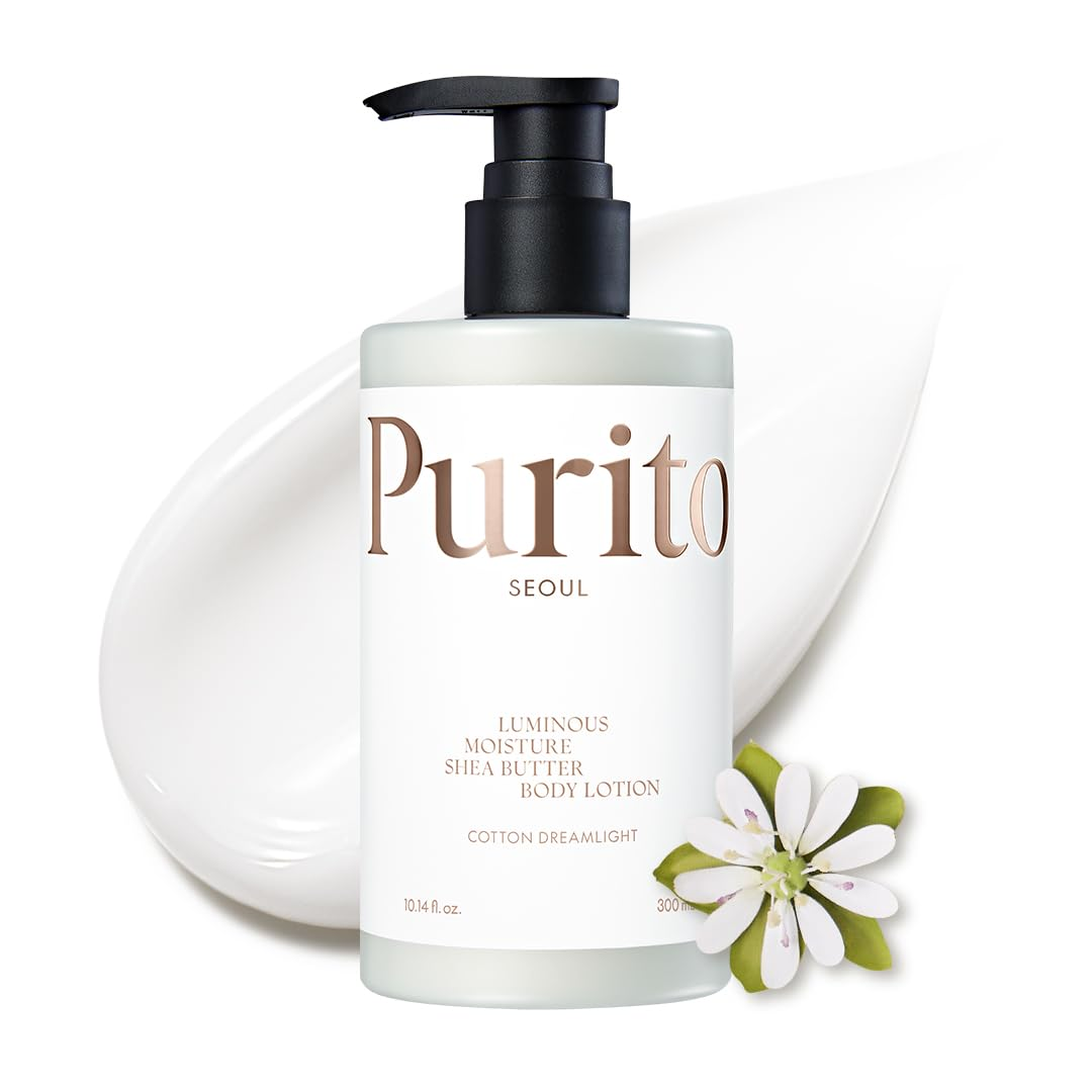 skincare-kbeauty-glowtime-purito luminous moisture shea butter body lotion cotton dreamlight