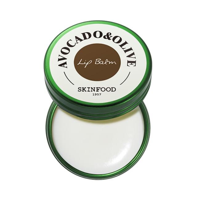 skincare-kbeauty-glowtime-skinfood avocado and olive lip balm