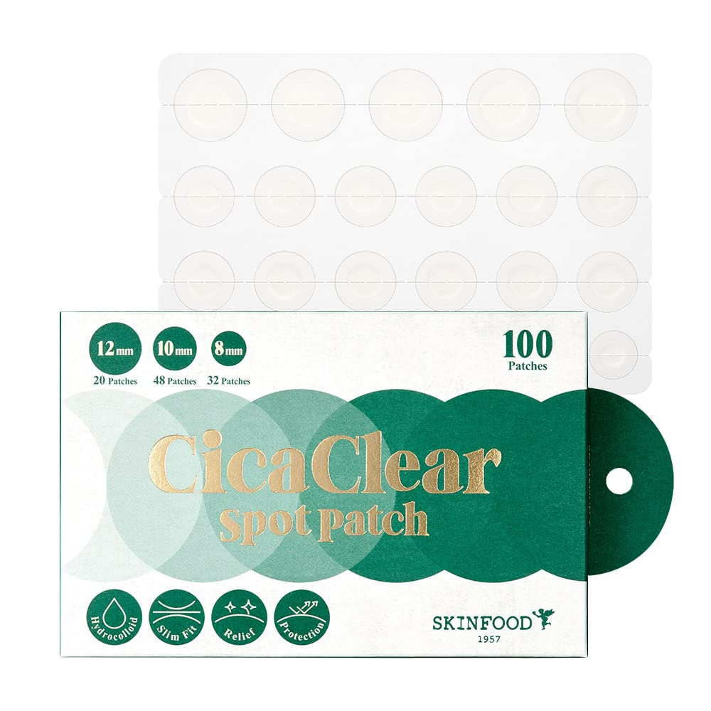 skincare-kbeauty-glowtime-skinfood cica clear spot patch
