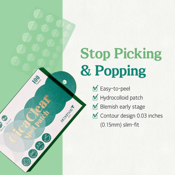 skincare-kbeauty-glowtime-skinfood cica clear spot patch