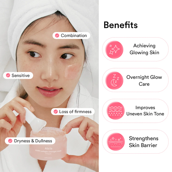skincare-kbeauty-glowtime-abib pdrn collagen overnight mask