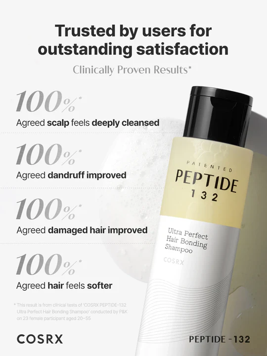 skincare-kbeauty-glowtime-cosrx peptide 132 ultra perfect hair bonding shampoo
