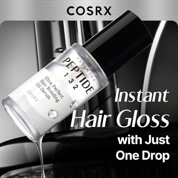 skincare-kbeauty-glowtime-cosrx peptide 132 ultra perfect hair bonding oil serum