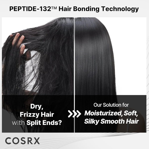 skincare-kbeauty-glowtime-cosrx peptide 132 ultra perfect hair bonding oil serum
