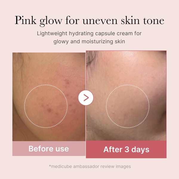 skincare-kbeauty-glowtime-medicube pdrn pink capsule cream