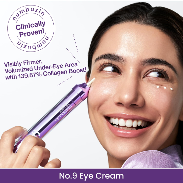 skincare-kbeauty-glowtime-numbuzin 9 nad retinol volumetox eye cream