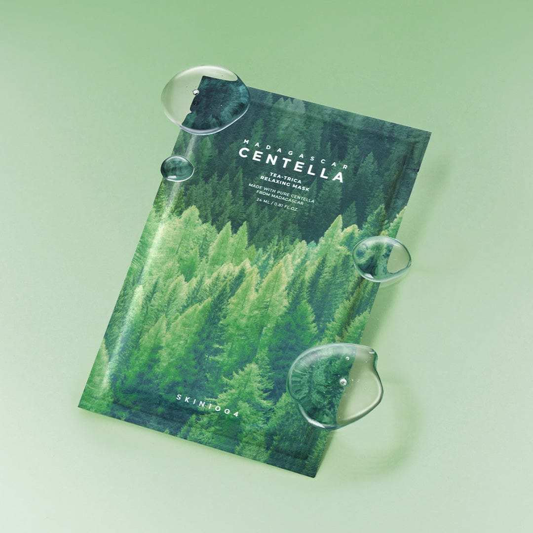 skincare-kbeauty-glowtime-skin 1004 madagascar centella tea trica sheet mask