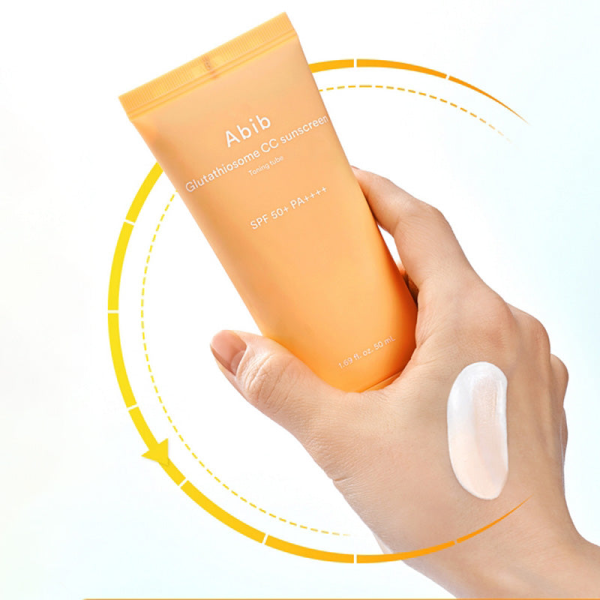 skincare-kbeauty-glowtime-abib glutathiosome CC sunscreen toning tube