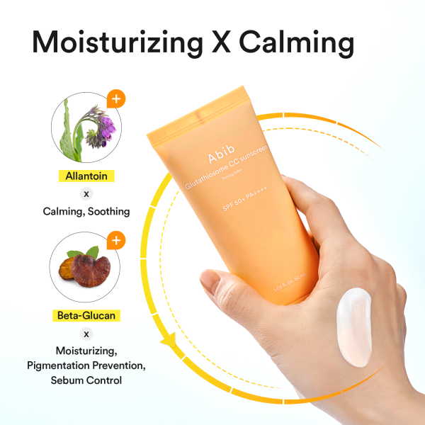 skincare-kbeauty-glowtime-abib glutathiosome CC sunscreen toning tube