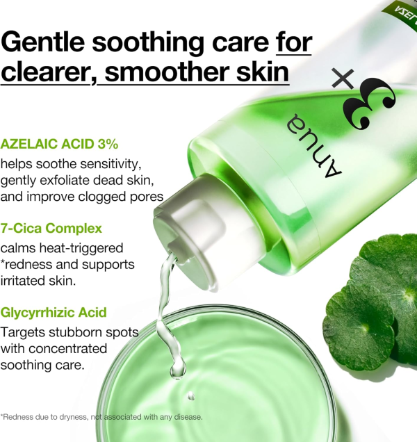 skincare-kbeauty-glowtime-anua azelaic acid 3 cica skin clarifying toner