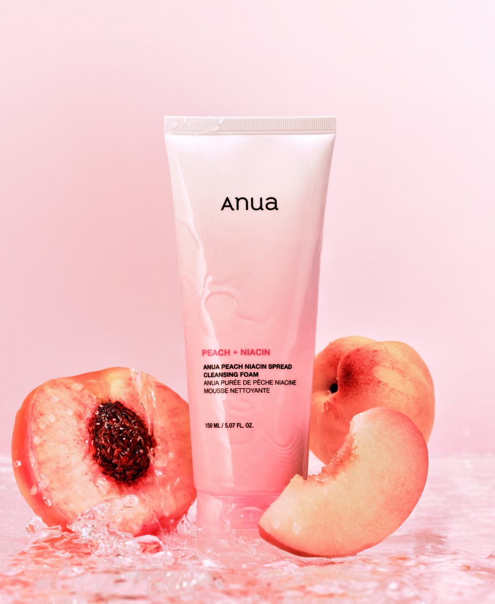 skincare-kbeauty-glowtime-anua peach niacin peach niacin spread cleanser