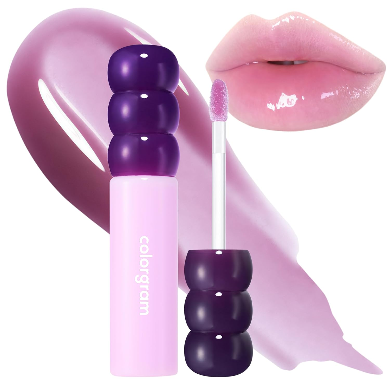 skincare-kbeauty-glowtime-colorgram fruity glass gloss 01 Grape Black