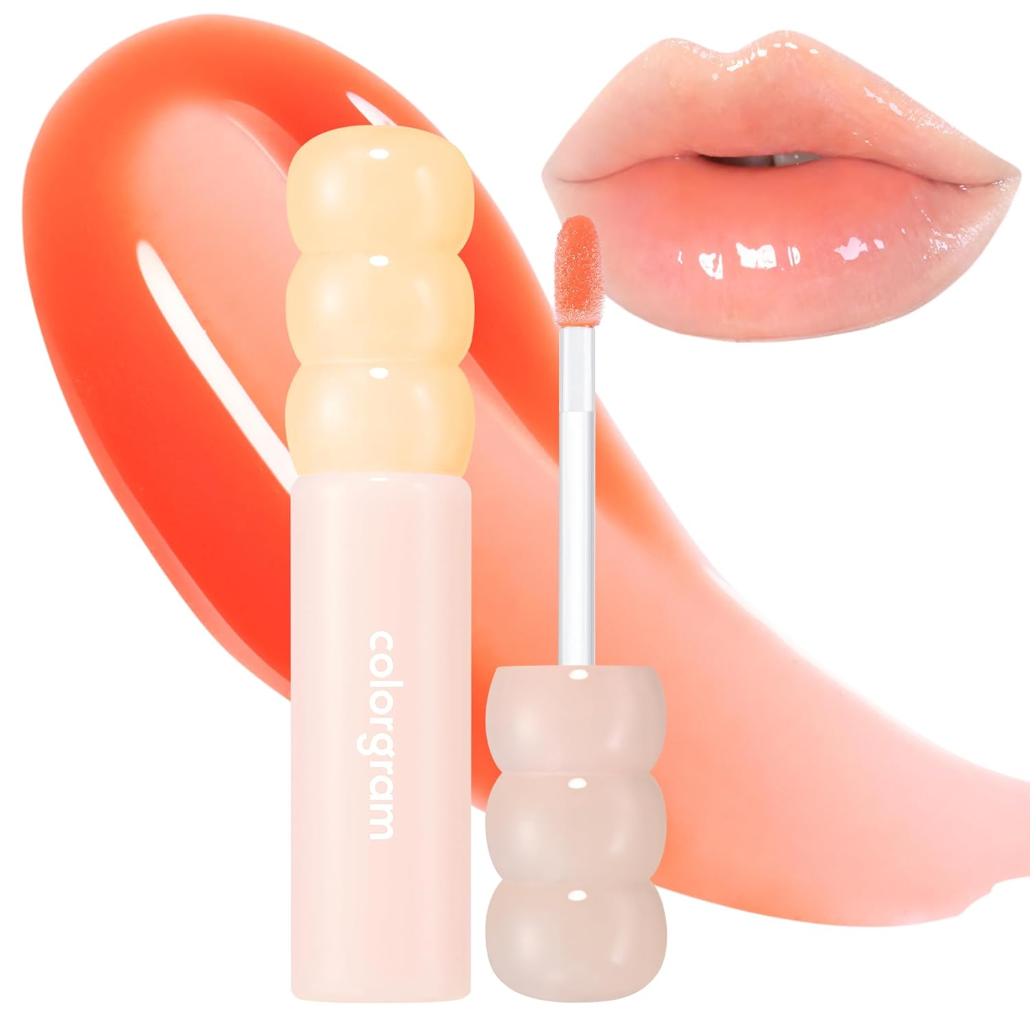 skincare-kbeauty-glowtime-colorgram fruity glass gloss 02 Chewy Tangerine
